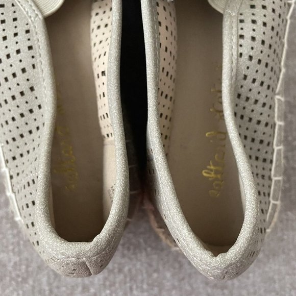 Altar'd State Sandals Womens 8 Beige Platform Espadrille Shoes Casual Summer - Picture 6 of 12